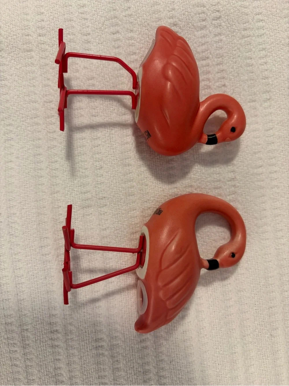 NWT West Elm Fancy Flamingo salt & pepper shakers